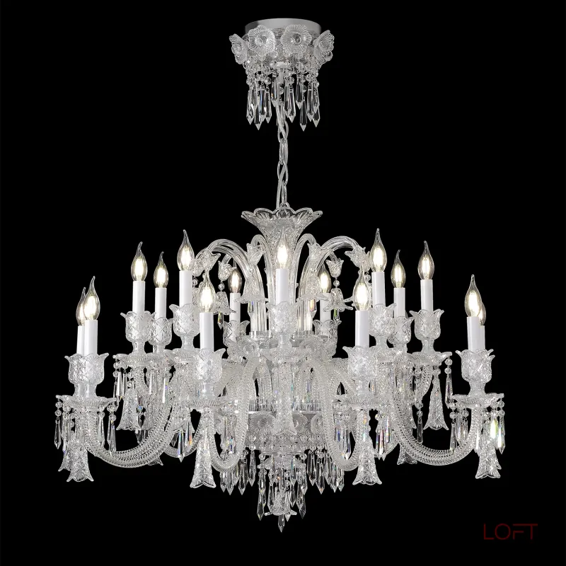 Подвесная люстра Crystal Lux VERSAILLES SP9+9 CHROME