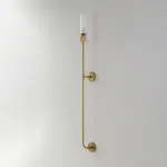 Бра Crystal Lux SIMPLY AP1.2 BRASS