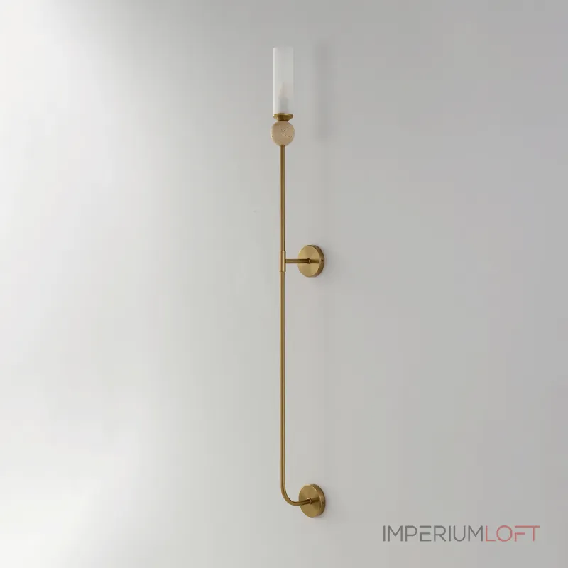 Бра Crystal Lux SIMPLY AP1.2 BRASS