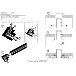 Соединитель для магнитного встраиваемого шинопровода угловой Crystal Lux CLT 0.223 01 BL от ImperiumLoft