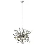 Подвесной светильник Crystal L ux GARDEN SP3 D400 CHROME