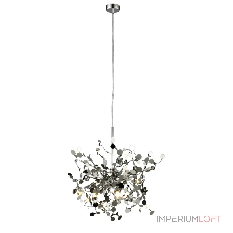Подвесной светильник Crystal L ux GARDEN SP3 D400 CHROME