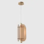 Подвесной светильник Crystal Lux AMARILLO SP18W LED BRASS