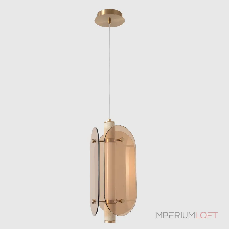 Подвесной светильник Crystal Lux AMARILLO SP18W LED BRASS
