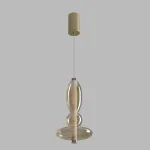 Подвесной светильник Crystal Lux QUASAR SP10W LED AMBER 3790/210