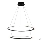 Люстра Crystal Lux MANZANA SP53W LED BLACK