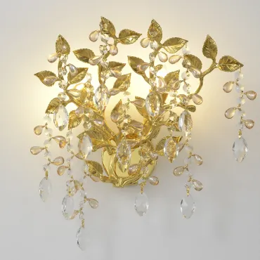 Бра Crystal Lux EDEN AP2 GOLD 3870/402 от ImperiumLoft
