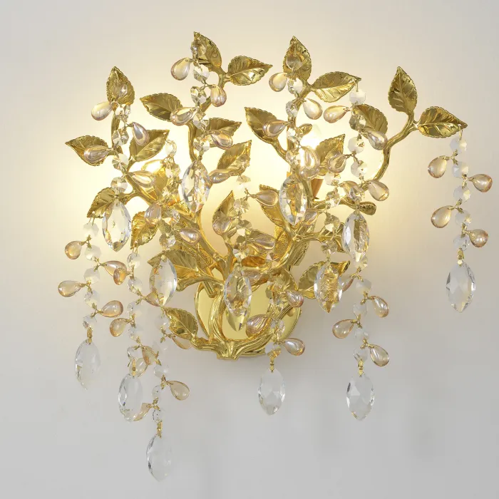 Бра Crystal Lux EDEN AP2 GOLD 3870/402 от ImperiumLoft