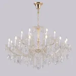Подвесная люстра Crystal Lux CRISTELLE SP12+6 GOLD