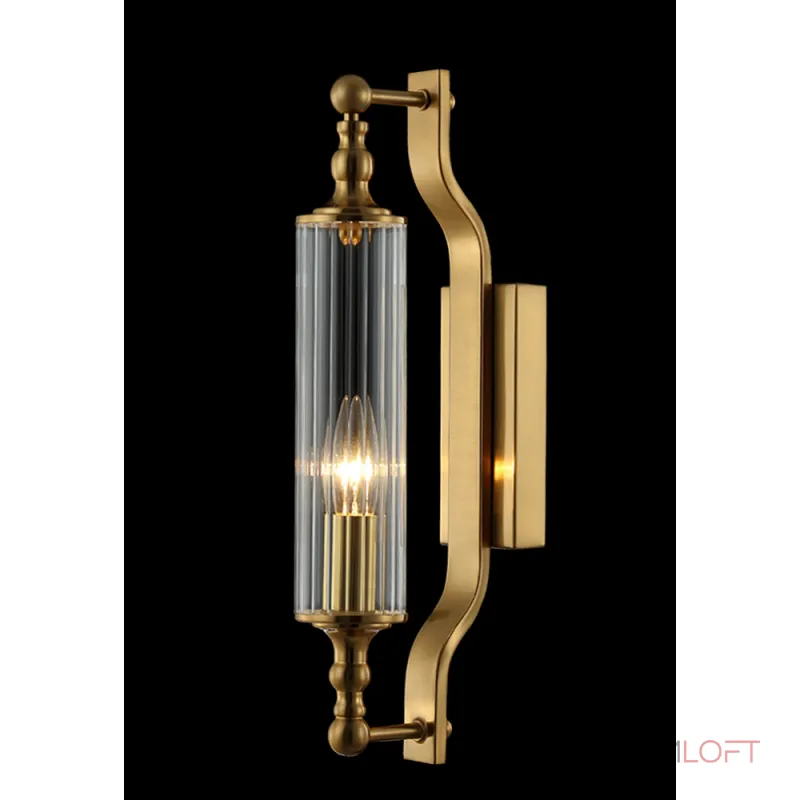 Бра Crystal Lux TOMAS AP1 BRASS