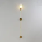 Бра Crystal Lux SIMPLY AP1.2 BRASS