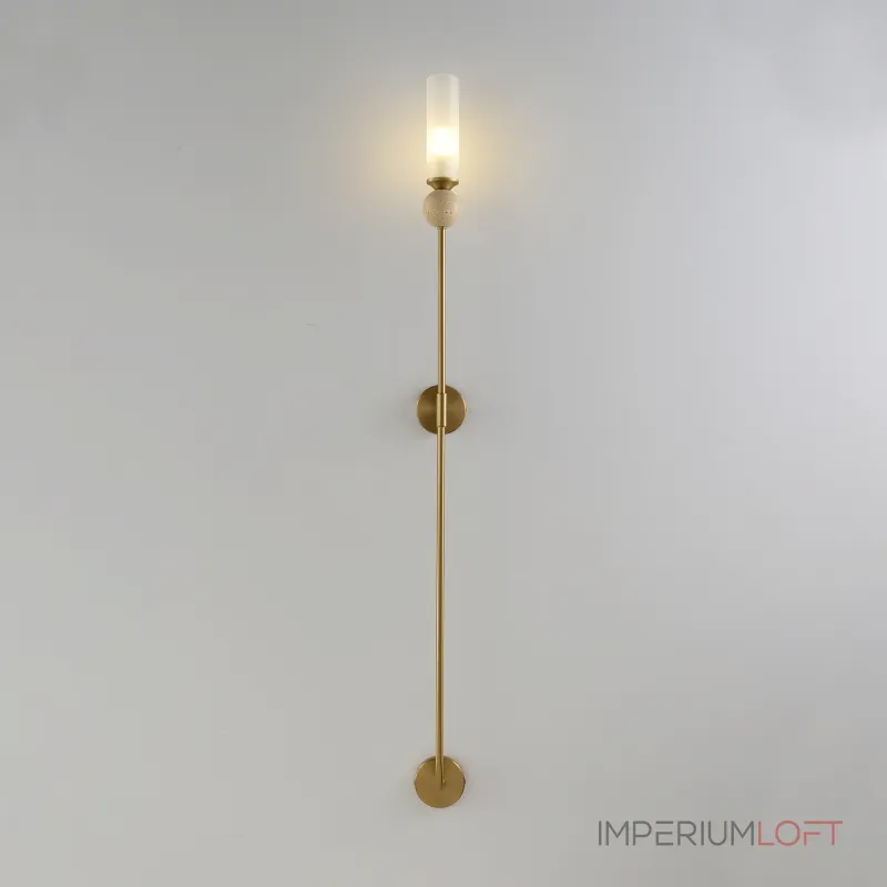 Бра Crystal Lux SIMPLY AP1.2 BRASS