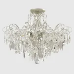 Светильник потолочный Crystal Lux ESMIRALDA PL6 SILVER 0524/106 от ImperiumLoft