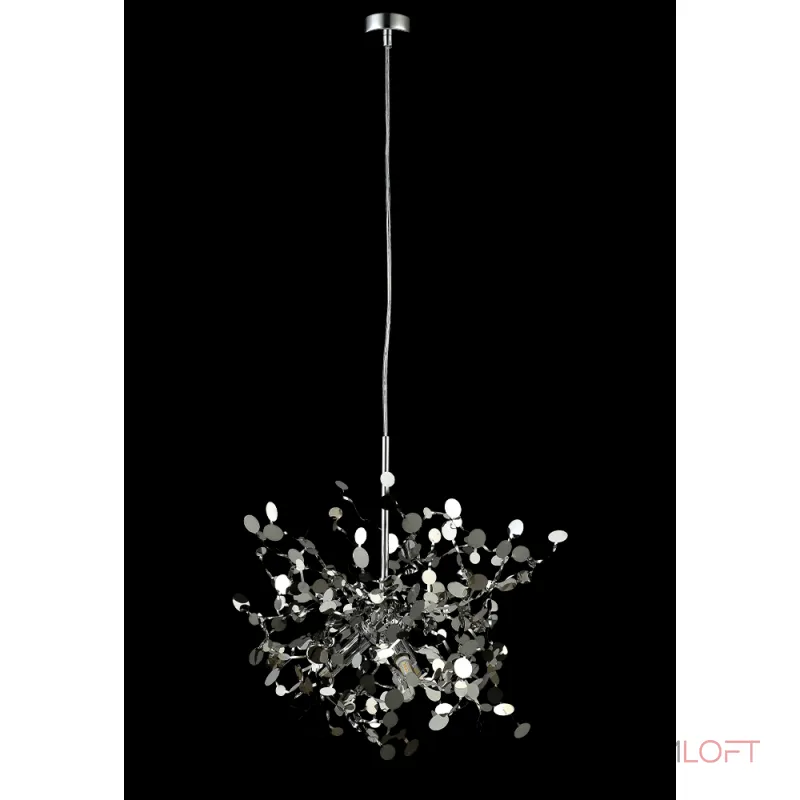 Подвесной светильник Crystal L ux GARDEN SP3 D400 CHROME