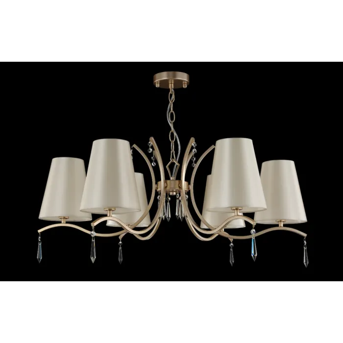 Люстра Crystal Lux RENATA SP6 GOLD от ImperiumLoft