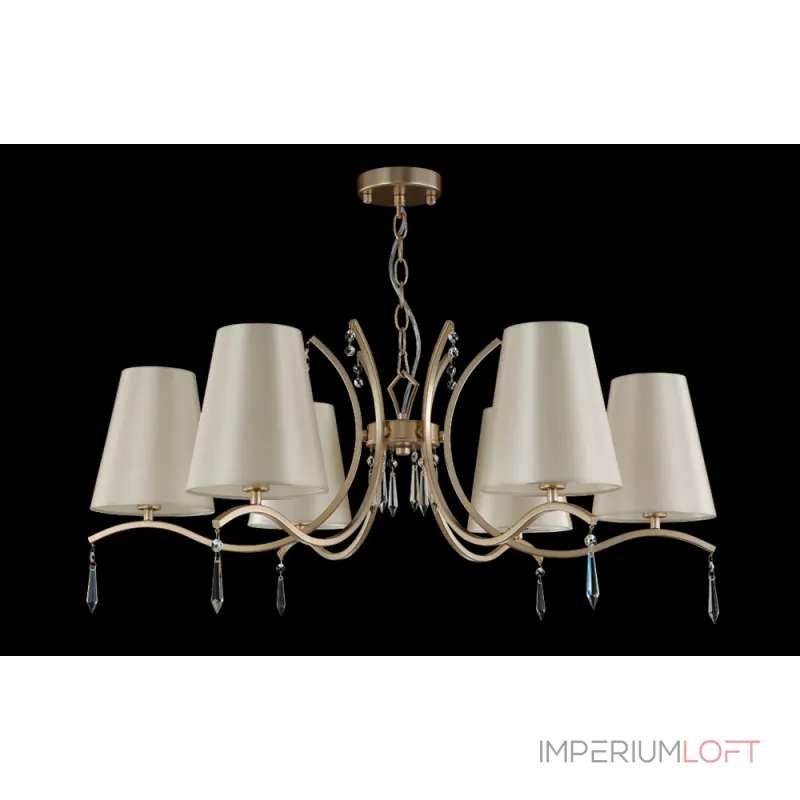 Подвесная люстра Crystal Lux RENATA SP6 GOLD