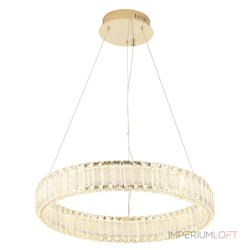 Подвесная люстра Crystal Lux MUSIKA SP50W LED GOLD