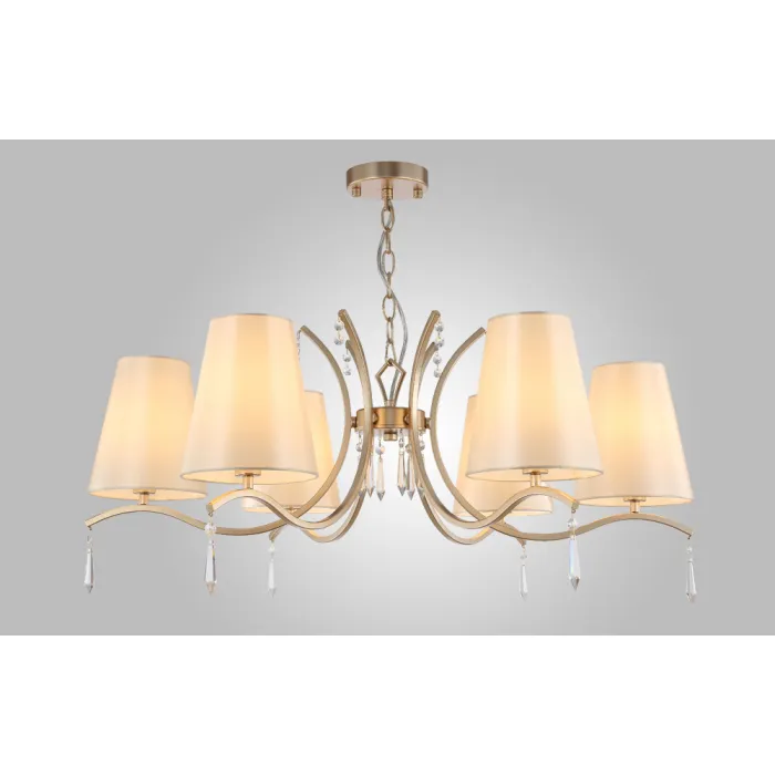 Люстра Crystal Lux RENATA SP6 GOLD от ImperiumLoft