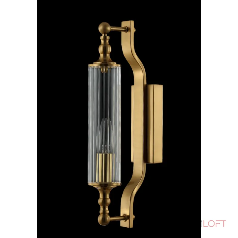 Бра Crystal Lux TOMAS AP1 BRASS