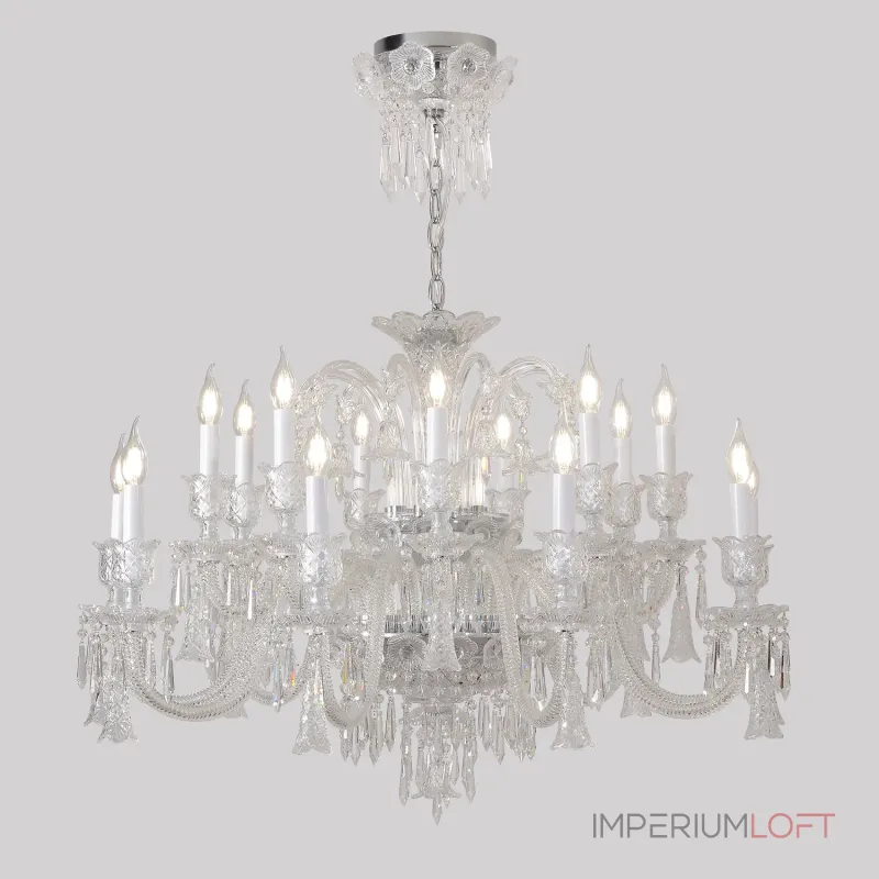 Подвесная люстра Crystal Lux VERSAILLES SP9+9 CHROME