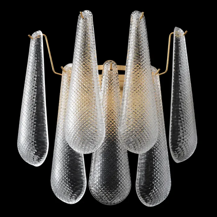 Бра Crystal Lux FONTAIN AP2 GOLD от ImperiumLoft