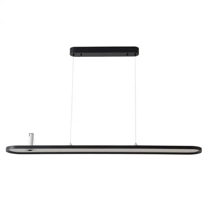 Светильник подвесной Crystal Lux CONTOUR SP45W LED BLACK 3800/245 от ImperiumLoft