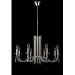 Подвесная люстра Crystal L ux AURELIO SP8 GOLD+CHROME/TRANSPARENT