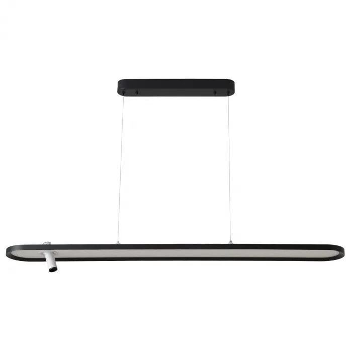 Светильник подвесной Crystal Lux CONTOUR SP45W LED BLACK 3800/245 от ImperiumLoft