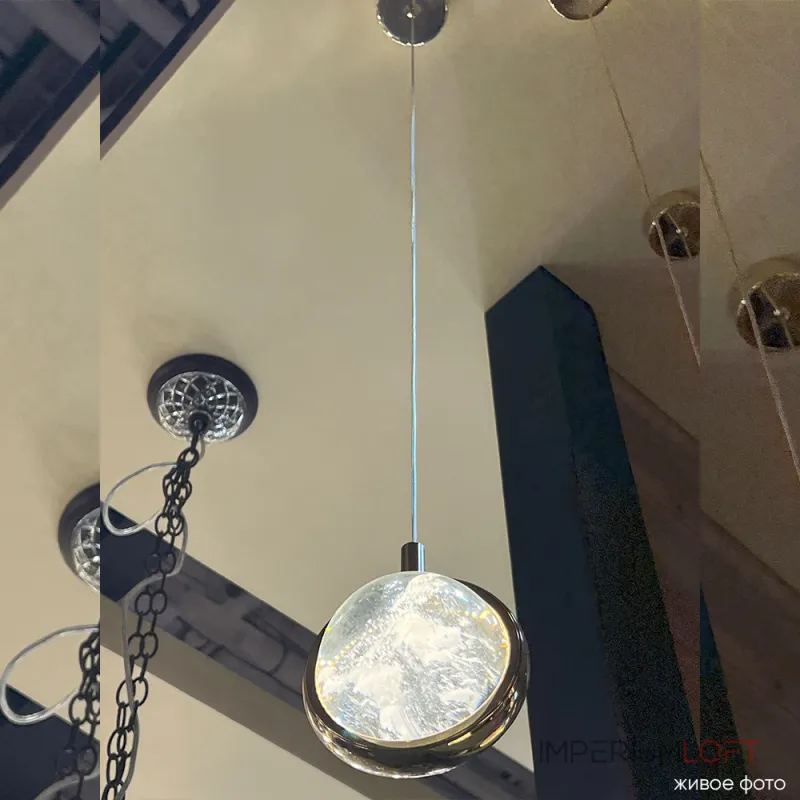 Подвесной светильник Crystal Lux CIELO SP6W LED GOLD