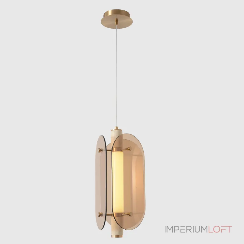 Подвесной светильник Crystal Lux AMARILLO SP18W LED BRASS