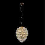 Подвесной светильник Crystal Lux CHARME SP6 GOLD/TRANSPARENT