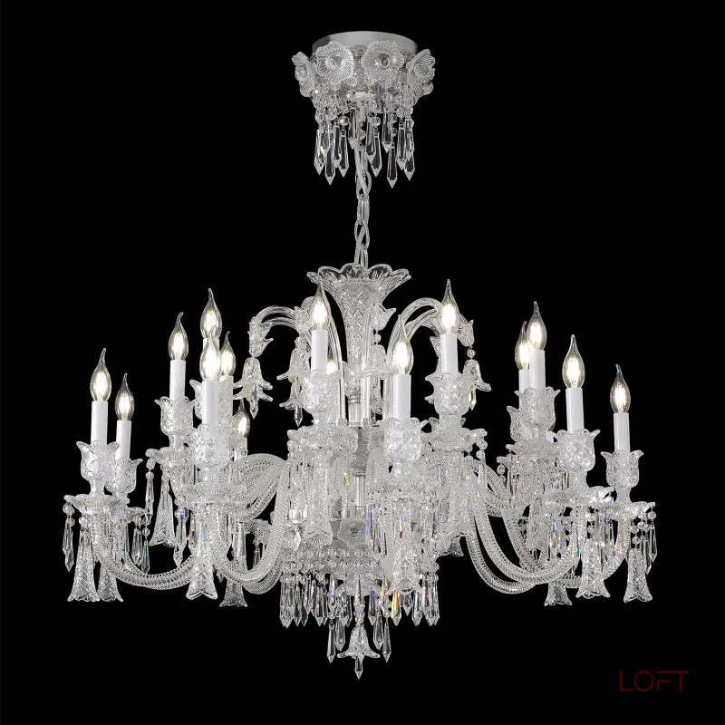 Подвесная люстра Crystal Lux VERSAILLES SP9+9 CHROME