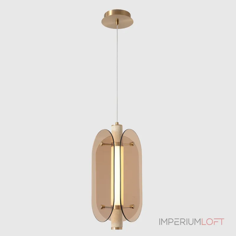 Подвесной светильник Crystal Lux AMARILLO SP18W LED BRASS