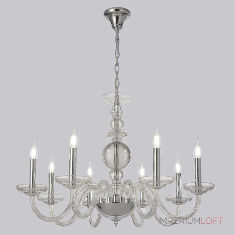 Подвесная люстра Crystal Lux ARABESQUE SP8 CHROME