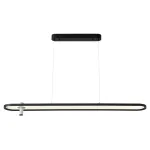 Светильник подвесной Crystal Lux CONTOUR SP45W LED BLACK 3800/245 от ImperiumLoft