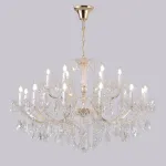 Подвесная люстра Crystal Lux CRISTELLE SP12+6 GOLD