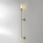 Бра Crystal Lux SIMPLY AP1.2 BRASS