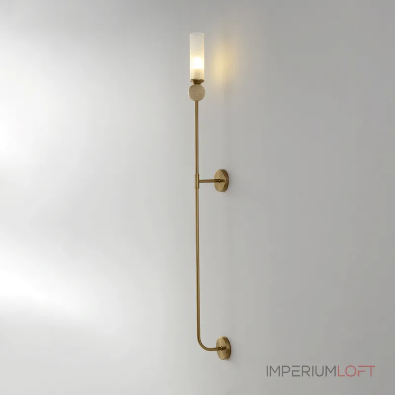 Бра Crystal Lux SIMPLY AP1.2 BRASS