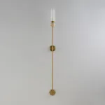 Бра Crystal Lux SIMPLY AP1.2 BRASS