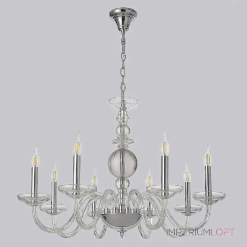 Подвесная люстра Crystal Lux ARABESQUE SP8 CHROME