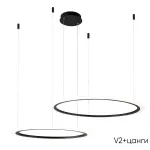 Люстра Crystal Lux MANZANA SP53W LED BLACK