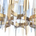 Подвесная люстра Crystal Lux CASA SP-PL12 BRASS