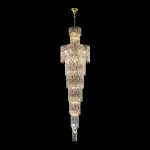 Подвесная люстра Crystal Lux ABRIL SP28 GOLD