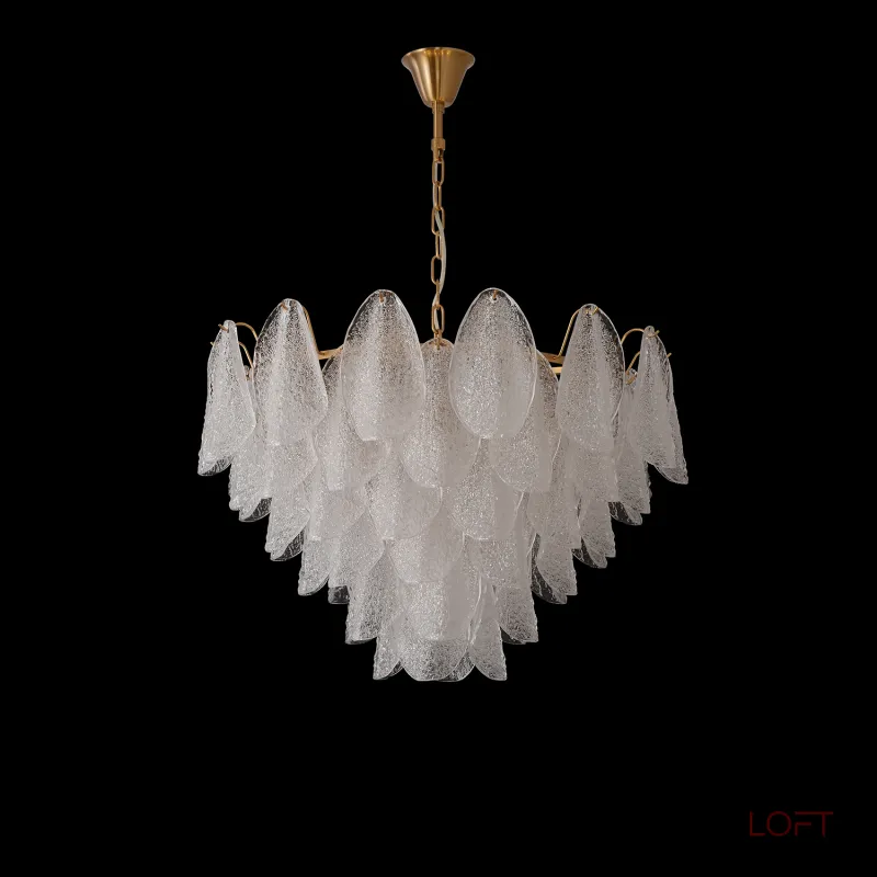 Подвесная люстра Crystal Lux EMILIA SP12 BRASS