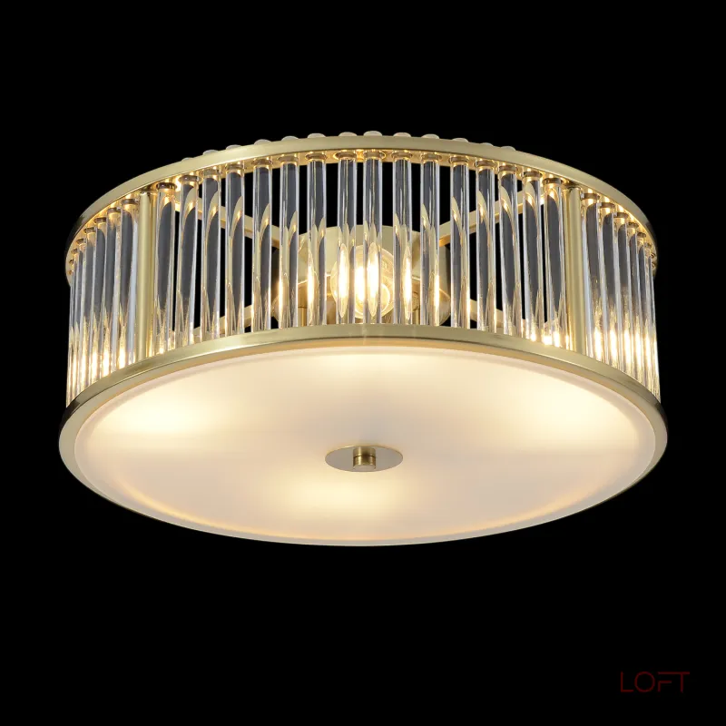 Потолочный светильник Crystal Lux AVENUE PL4 BRASS