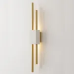 Бра Crystal Lux CARTA CARTA AP6W LED WHITE/BRASS