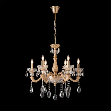 Подвесная люстра Crystal Lux ELIZABETH SP6 BRASS