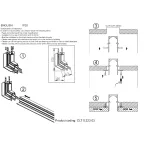 Внешний соединитель угловой для встраиваемого магнитного шинопровода Crystal Lux SPACE CLT 0.223 03 WH