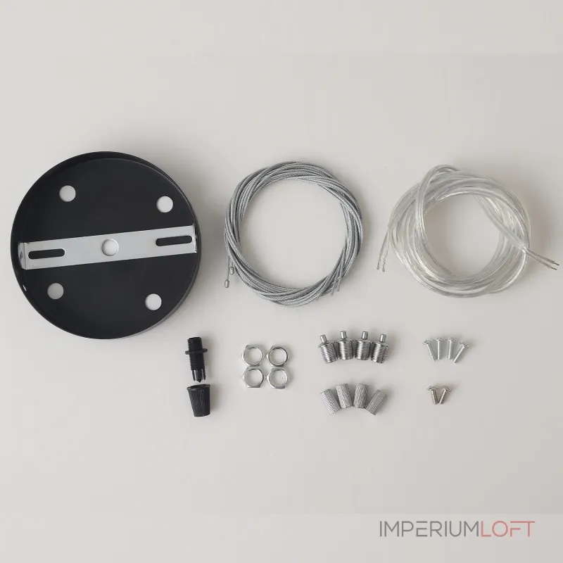 Подвесной комплект 4 троса Crystal Lux CLT KIT 526 BL V2 Подвесной комплект 4 троса Crystal Lux CLT KIT 526 BL V2