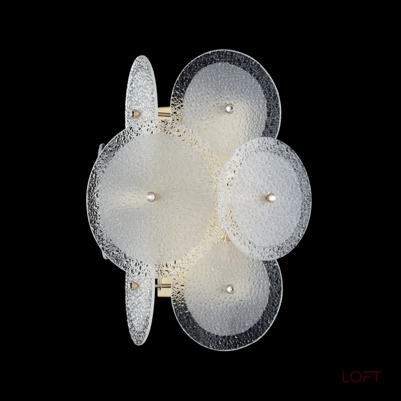 Бра Crystal Lux DANDELION DANDELION AP2 GOLD Бра Crystal Lux DANDELION DANDELION AP2 GOLD